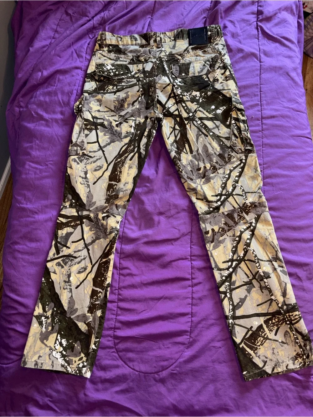 Smoke Rise Cargo Pants in Camo Print